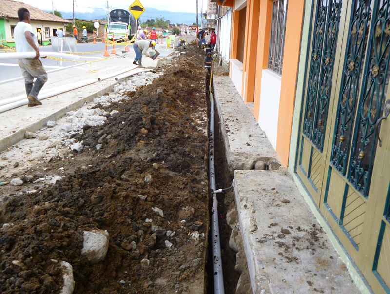 Sector Intervenido en la población Inga dl Municipio de Colón